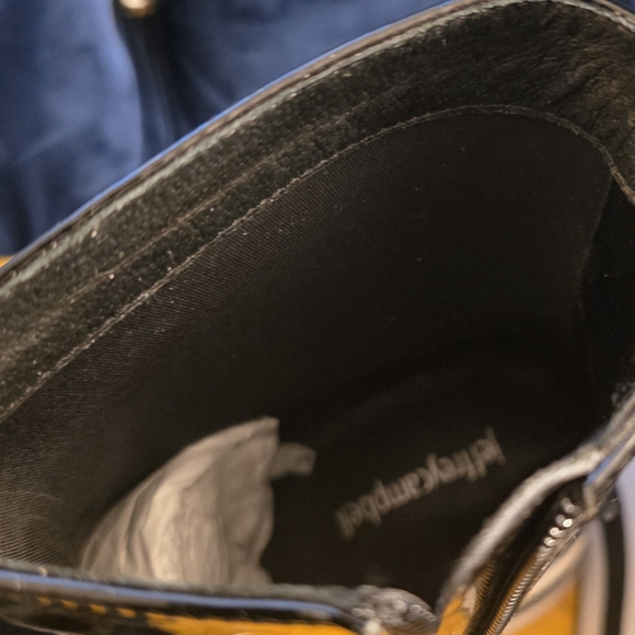 NWOT JEFFREY CAMPBELL Patent Platform Boots Size 8M - Picture 7 of 12